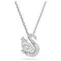 Swarovski Swan Ogrlica - Bijeli Kristal
