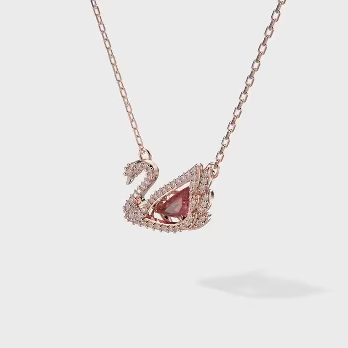 Swarovski Dancing Swan Rose Gold