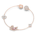 Swarovski Swan Narukvica Rose Gold