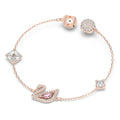 Swarovski Swan Narukvica Rose Gold