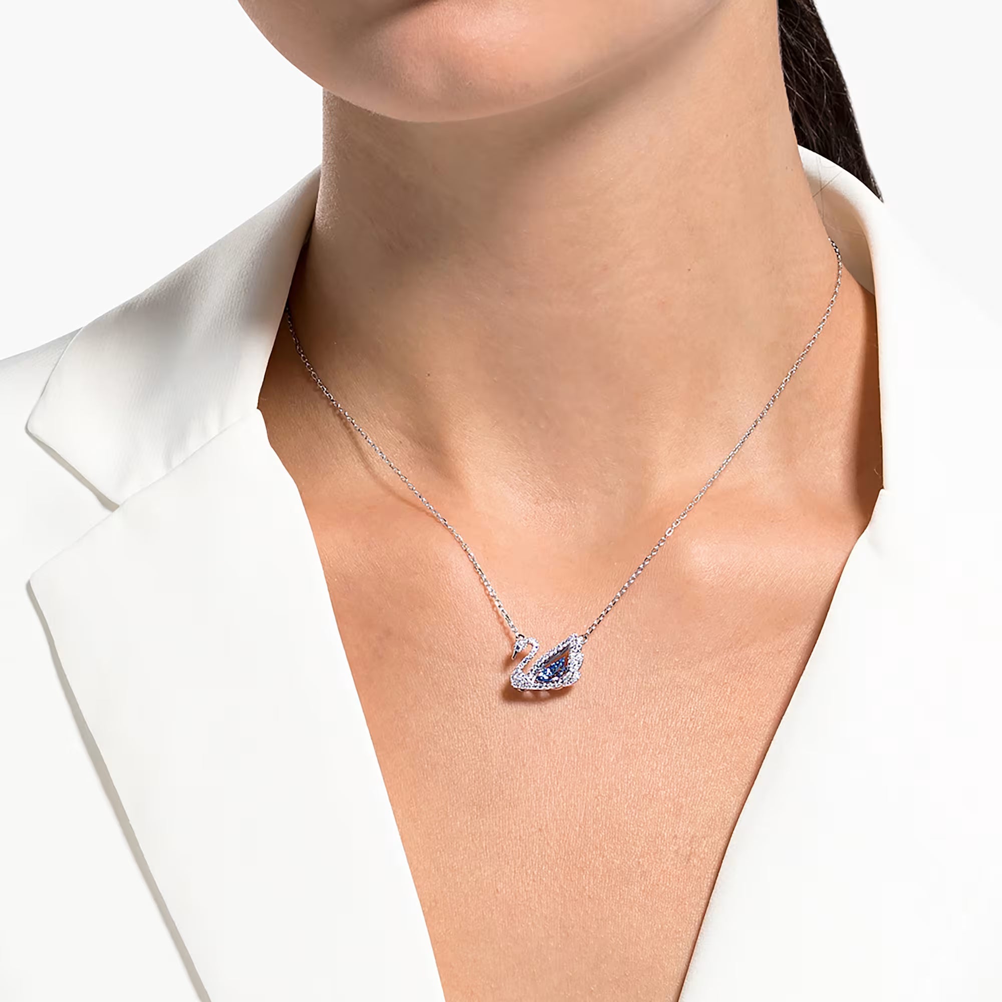 Swarovski Dancing Swan – Plavi kristal