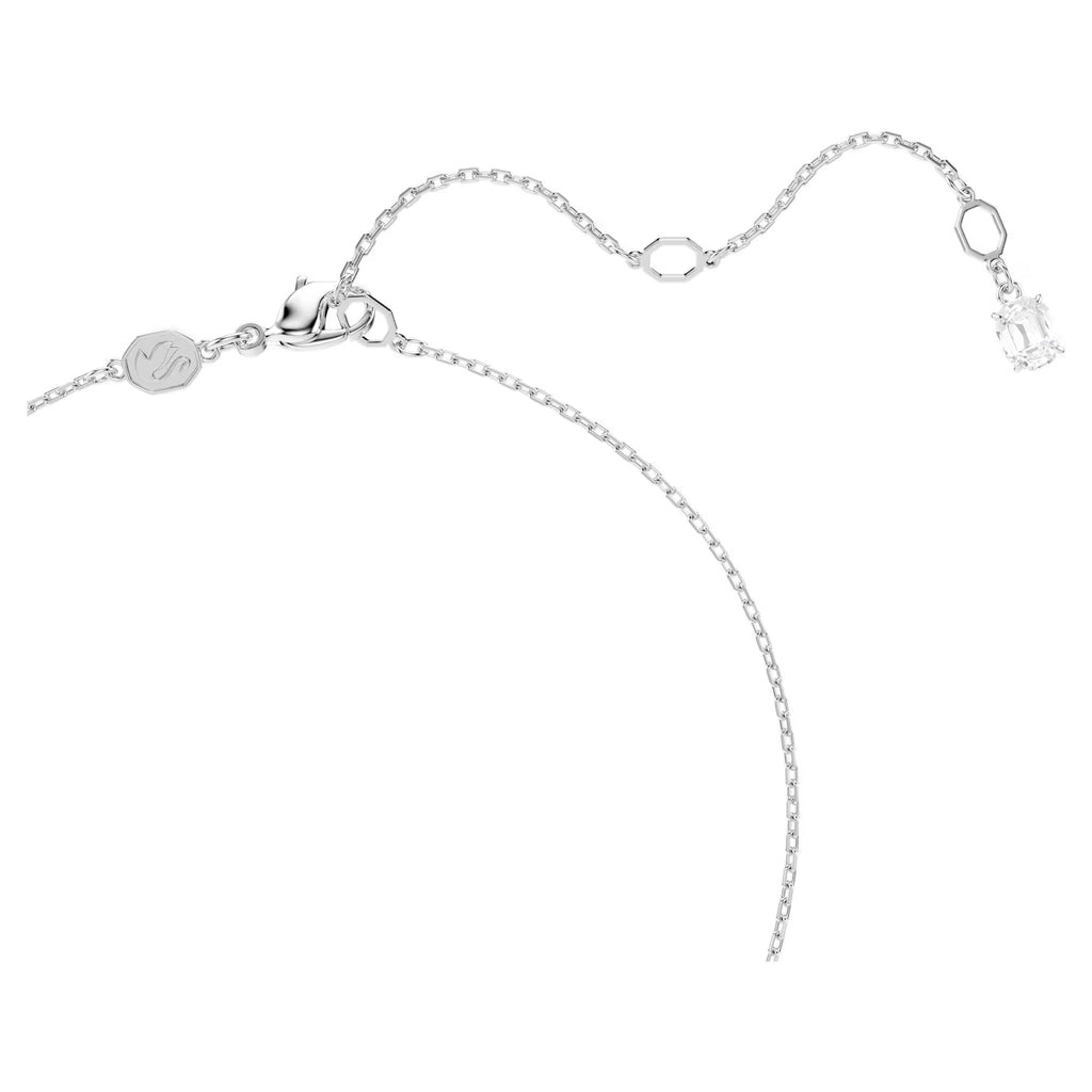 Swarovski Swan Ogrlica - Plavi Kristal