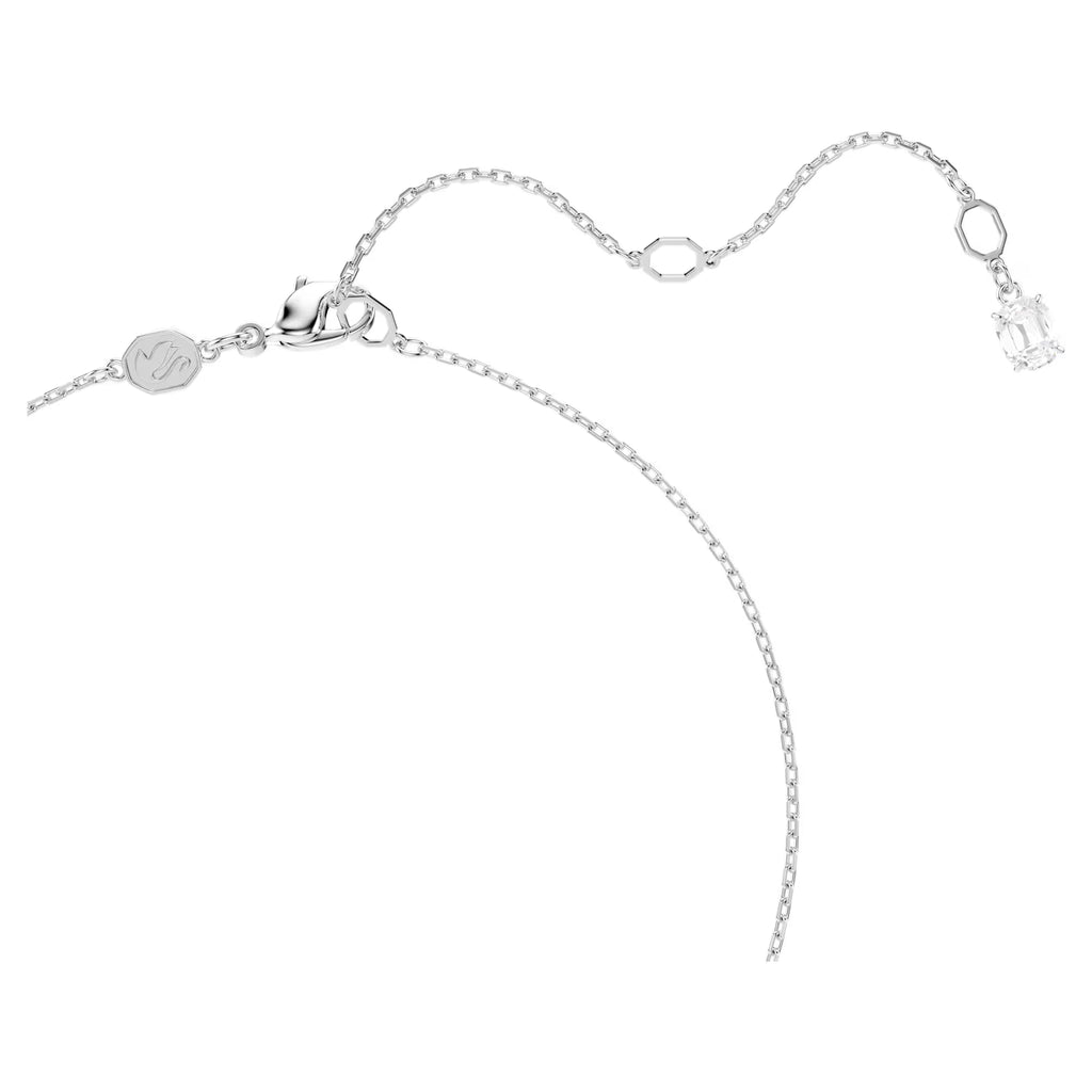 Swarovski Swan Ogrlica - Plavi Kristal